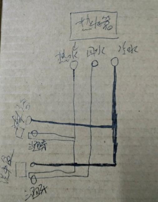 兩個衛(wèi)生間回水圖示意，看高級水工師傅是如何布局的！
