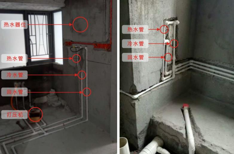 家裝循環(huán)水水管實拍圖，看整體布局方式是怎樣的？