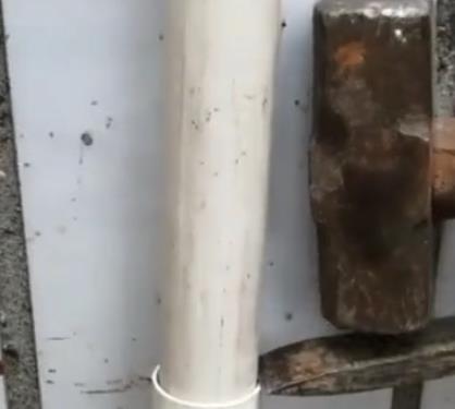 pvc管中間斷了拼接視頻分享，這個思路還是比較實用的！
